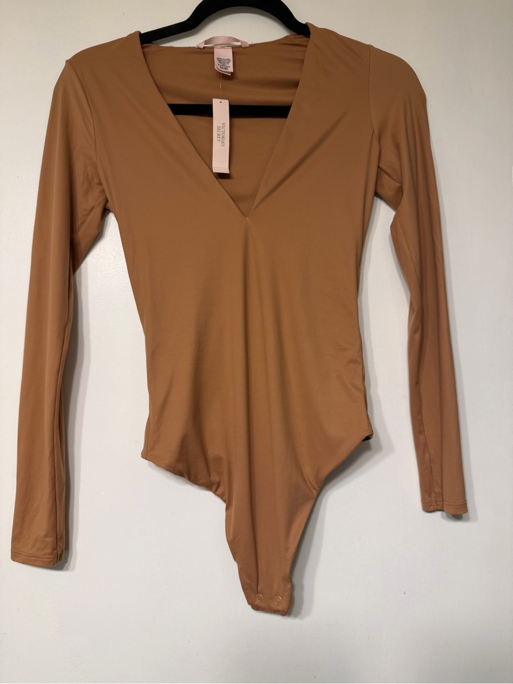 Brown Long Sleeve Victoria Secret Bodysuit